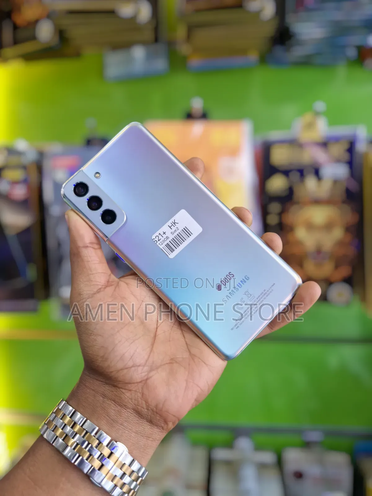 New Samsung Galaxy S21+ 5G 128 GB Silver