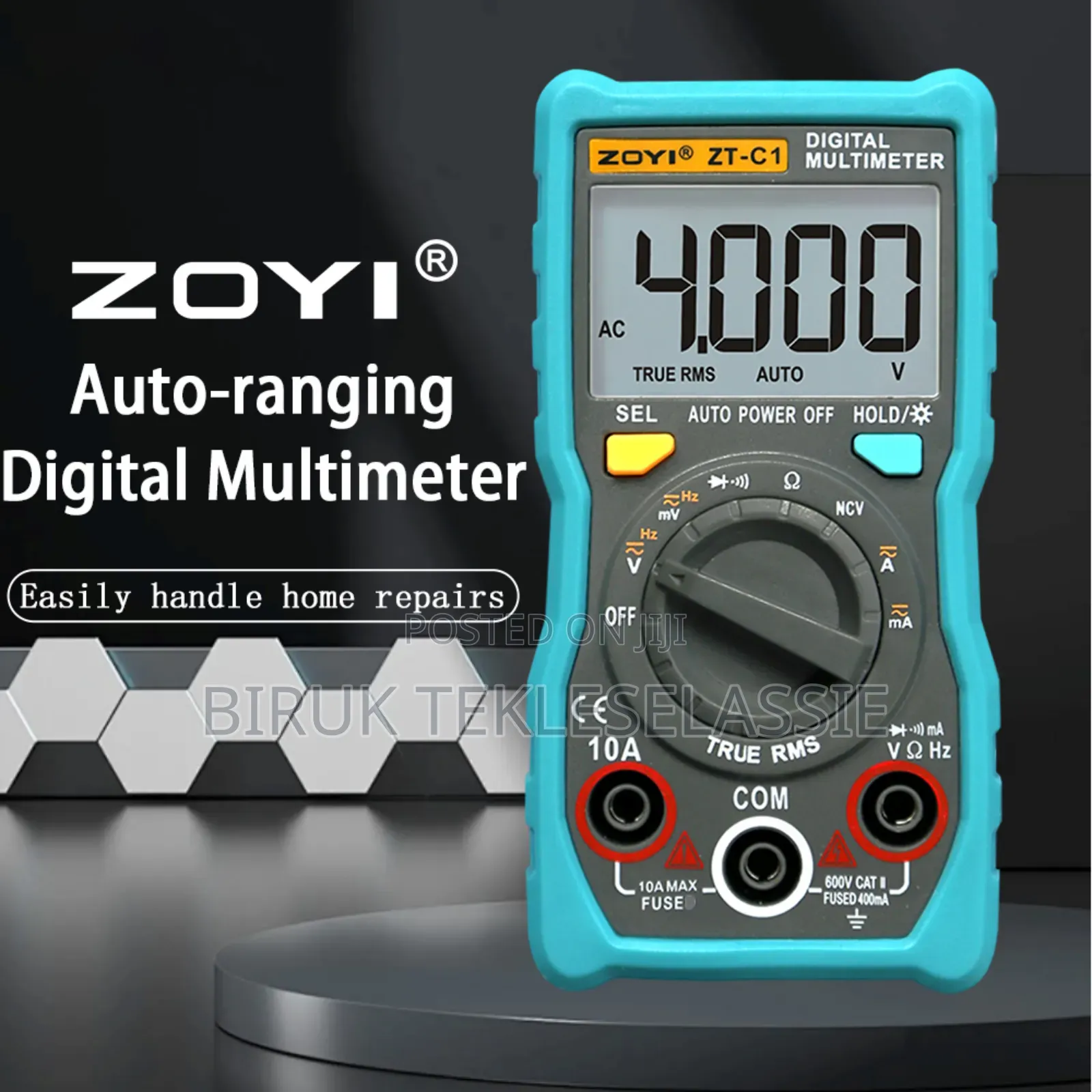 Zotek Zt-c1 Mini Automatic Digital Multimeter New Packed