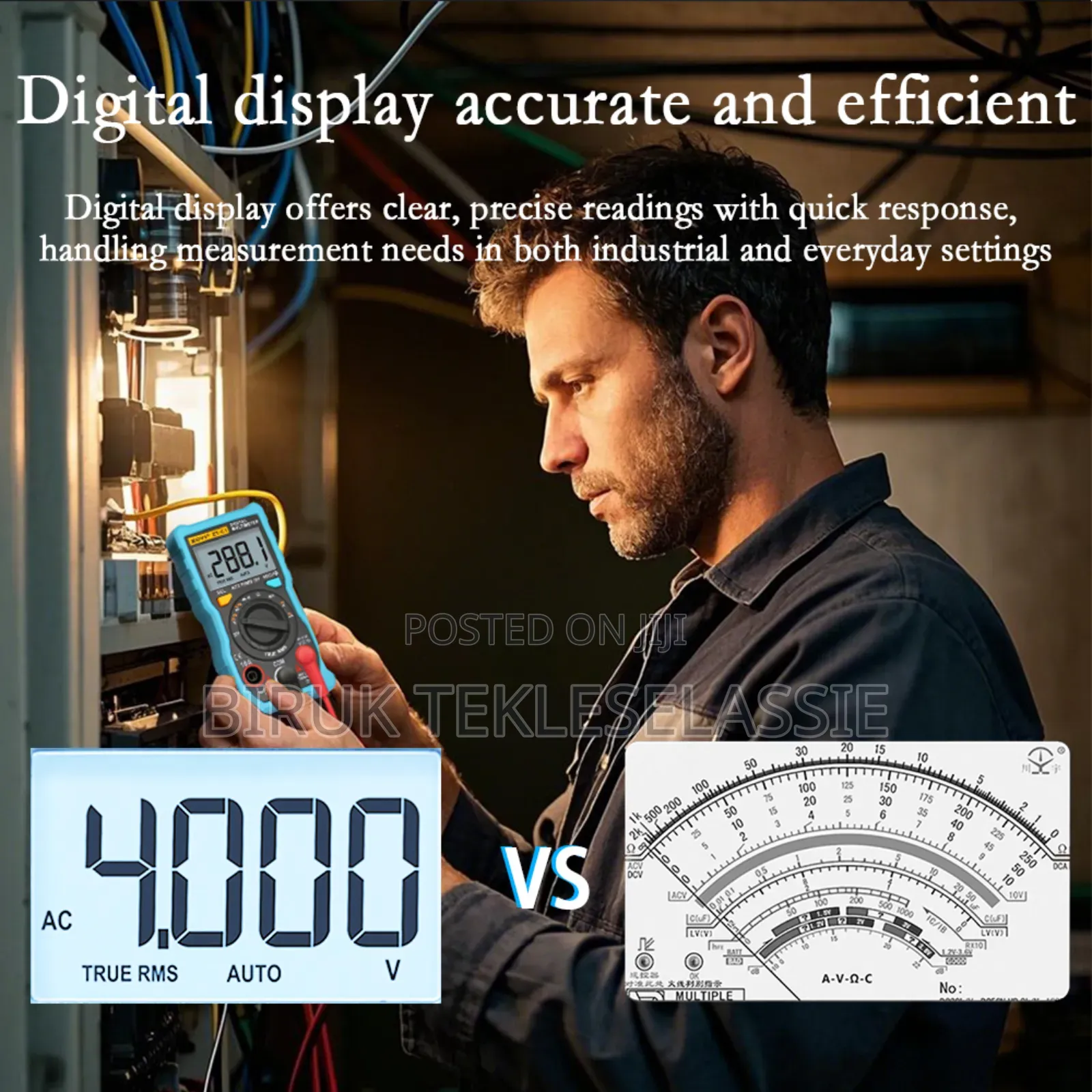 Zotek Zt-c1 Mini Automatic Digital Multimeter New Packed