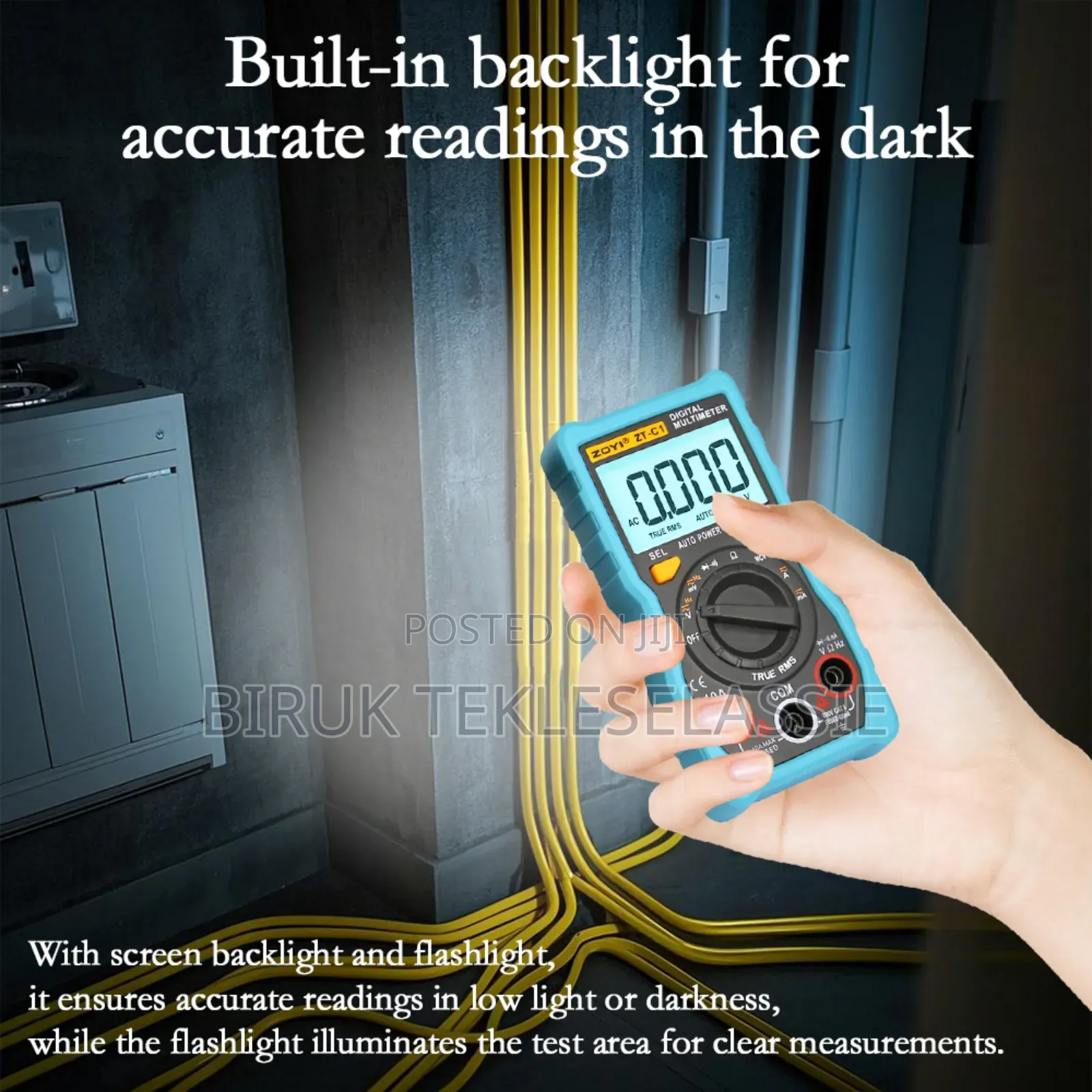 Zotek Zt-c1 Mini Automatic Digital Multimeter New Packed