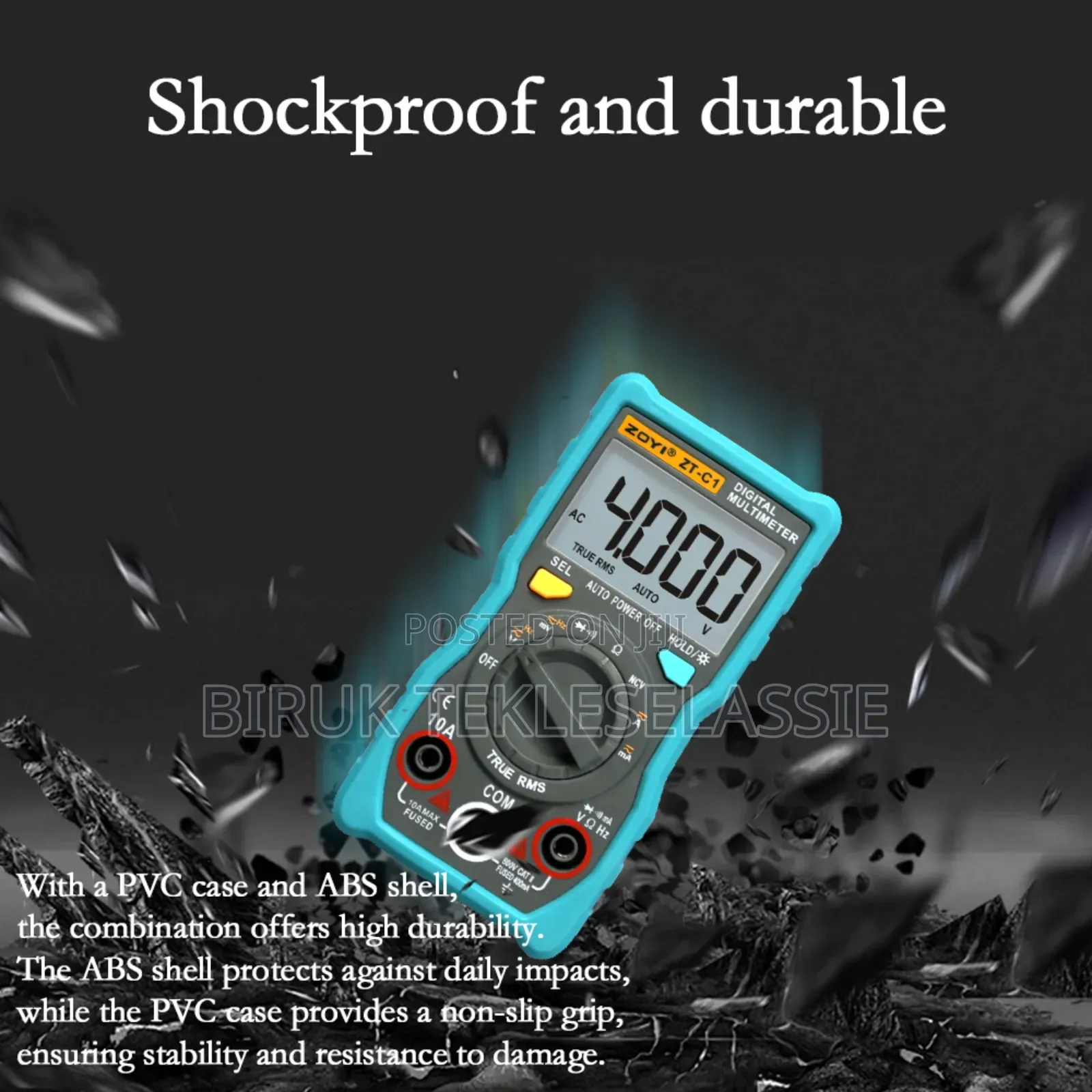 Zotek Zt-c1 Mini Automatic Digital Multimeter New Packed