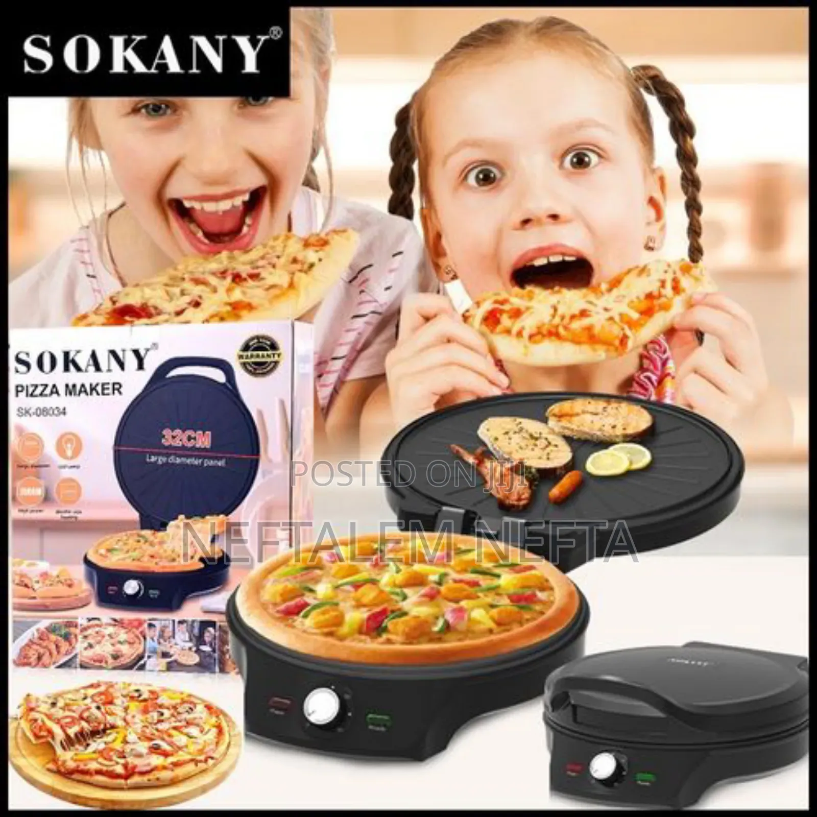Sokany Pizza Maker -08034
