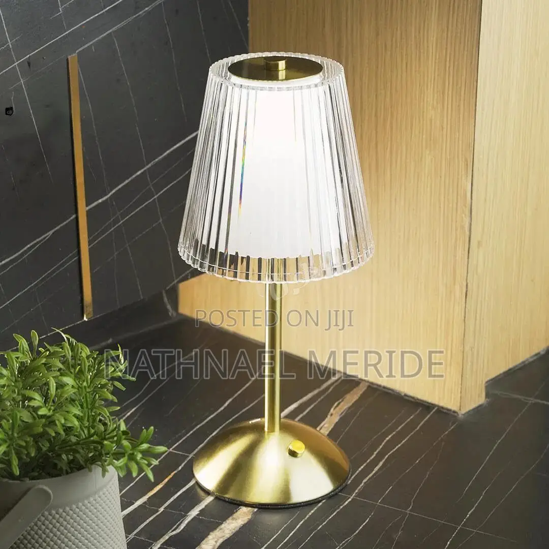 Rechargeable Creatice Table Lamp በቻርጅ የሚሰራ የጠረጴዛና የእራስጌ መብራት