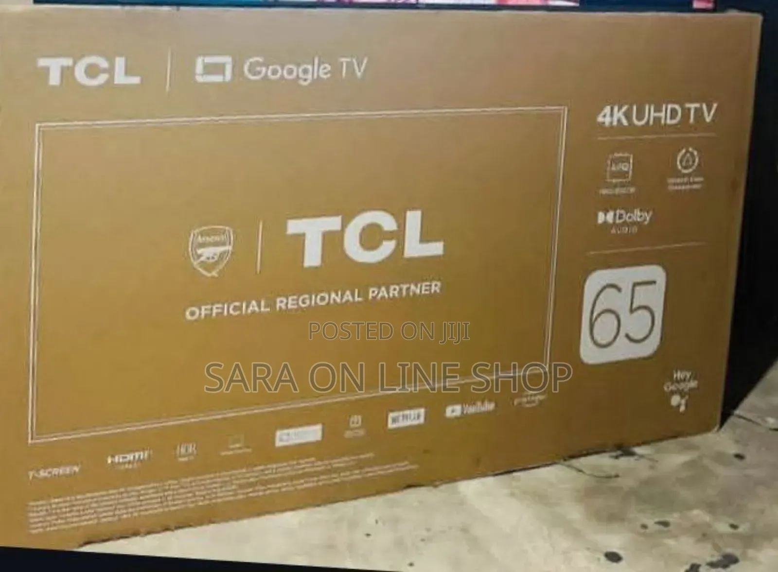 °•Tcl 65" ■Google Uhd Tv New 2025■ Free Delivery