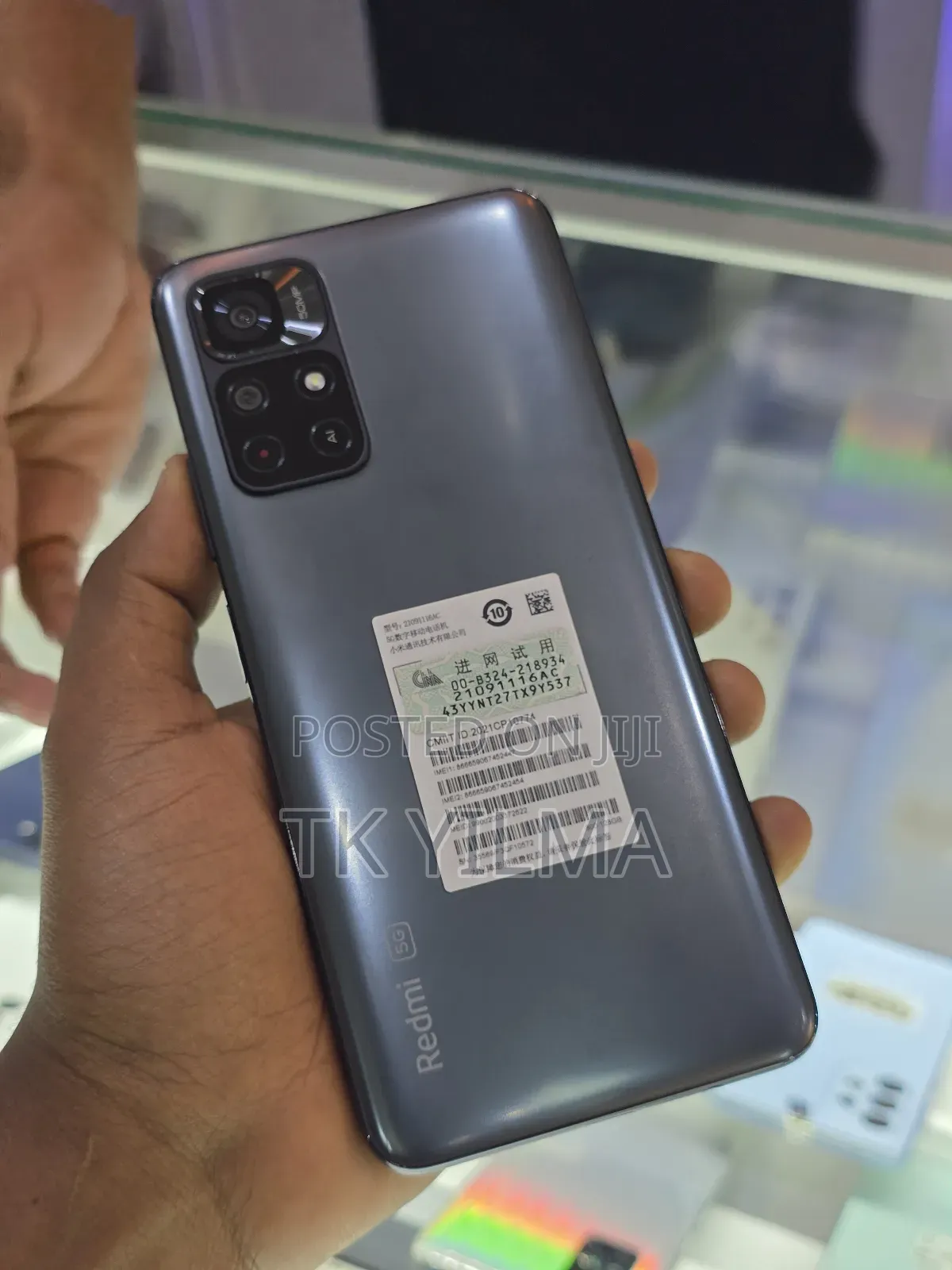 New Xiaomi Redmi Note 11T Pro 5G 128 GB Black