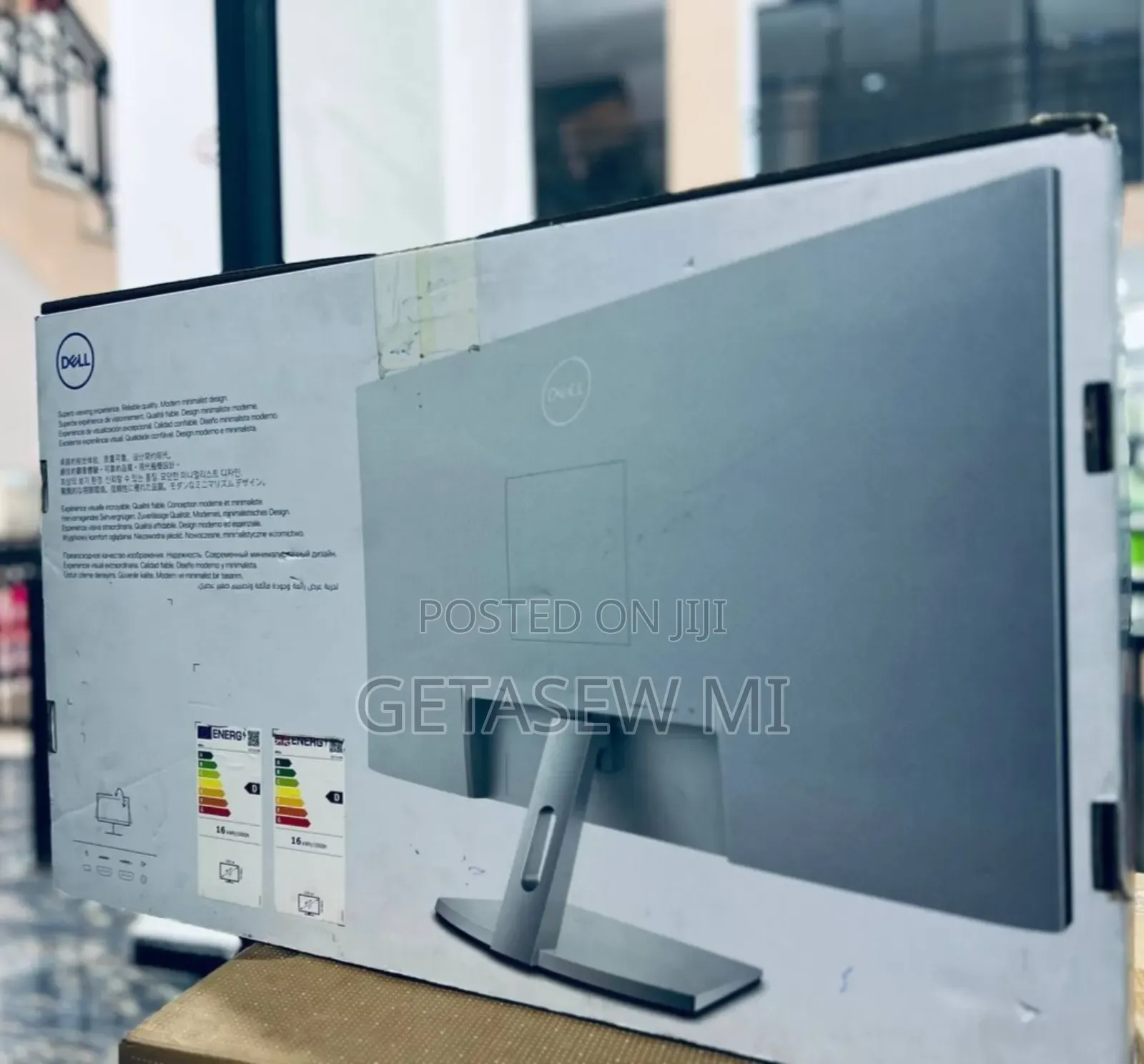 1 Dell 27 Inch Frameless Monitor 27" Full Hd