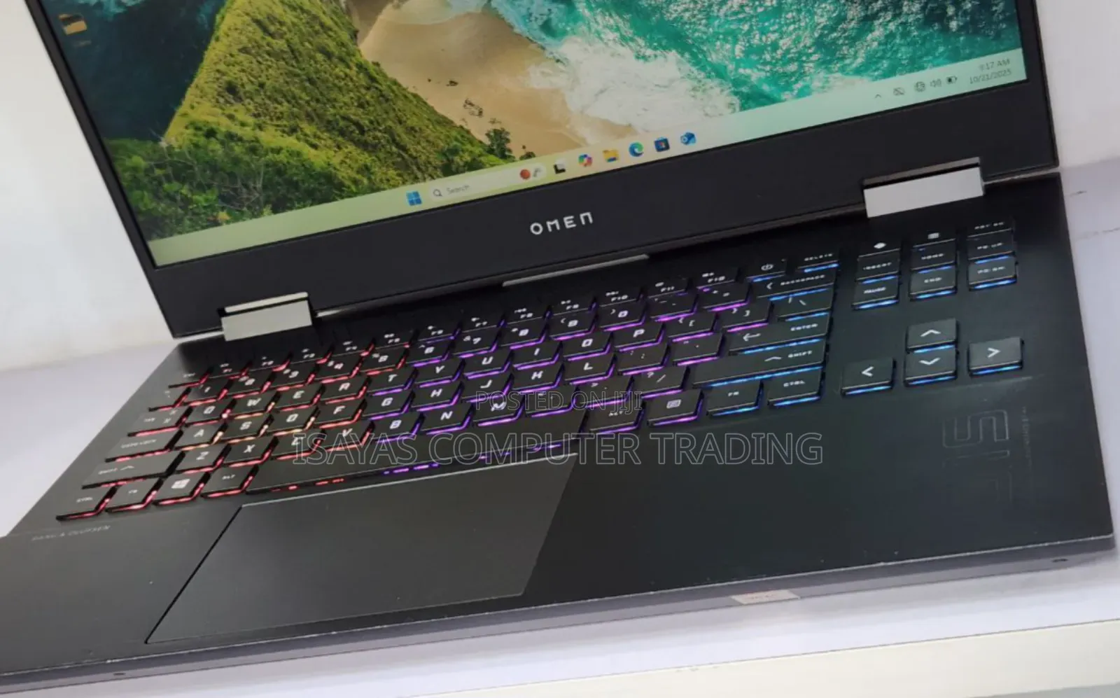 New Laptop HP Omen 15 16GB AMD Ryzen 7 SSD 512GB