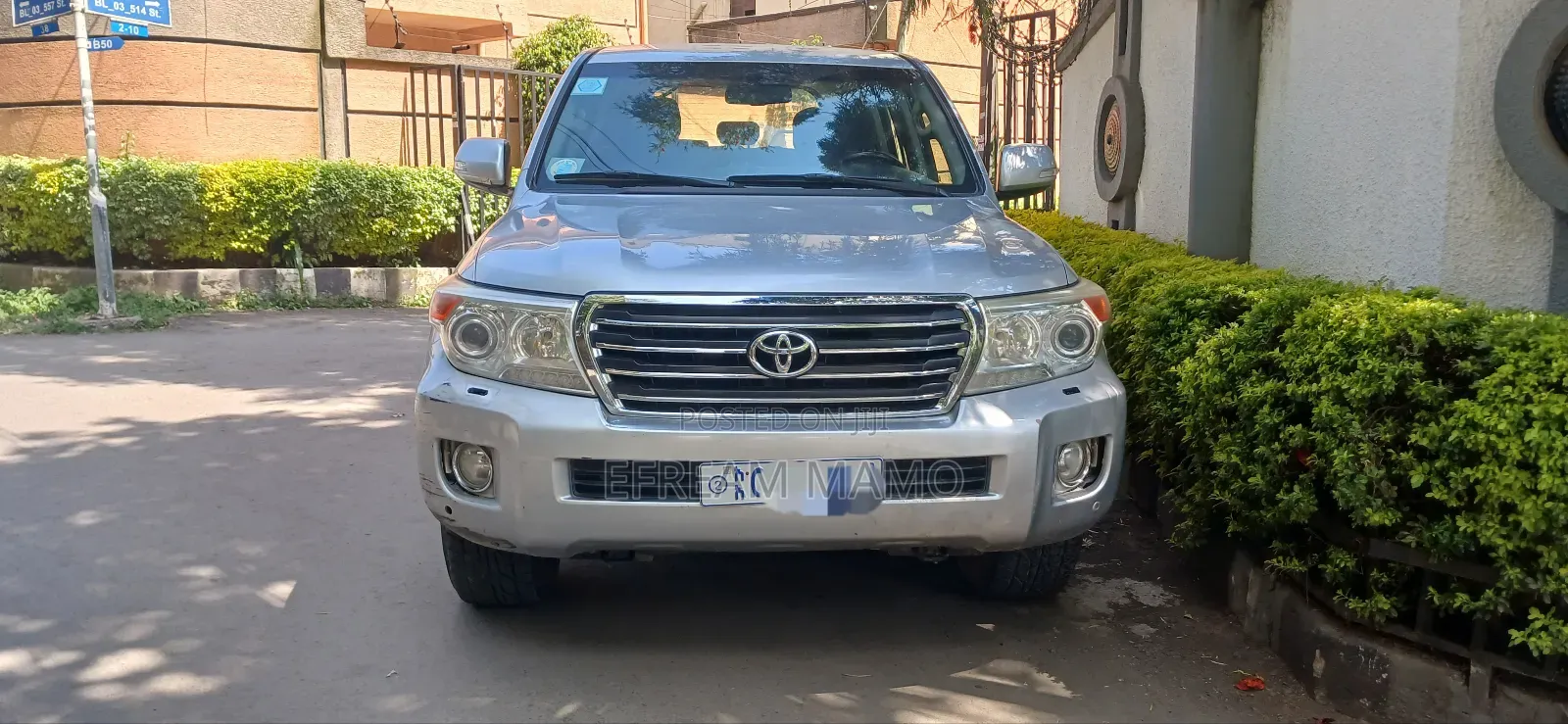 Toyota Land Cruiser 2013 Silver