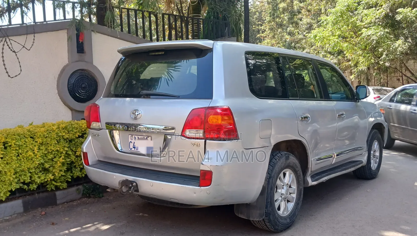 Toyota Land Cruiser 2013 Silver