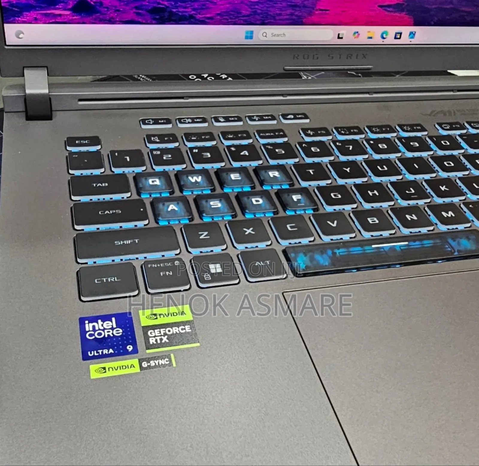New Laptop Asus ROG Strix G16 G614 32GB Intel Core Ultra 9 SSD 1T