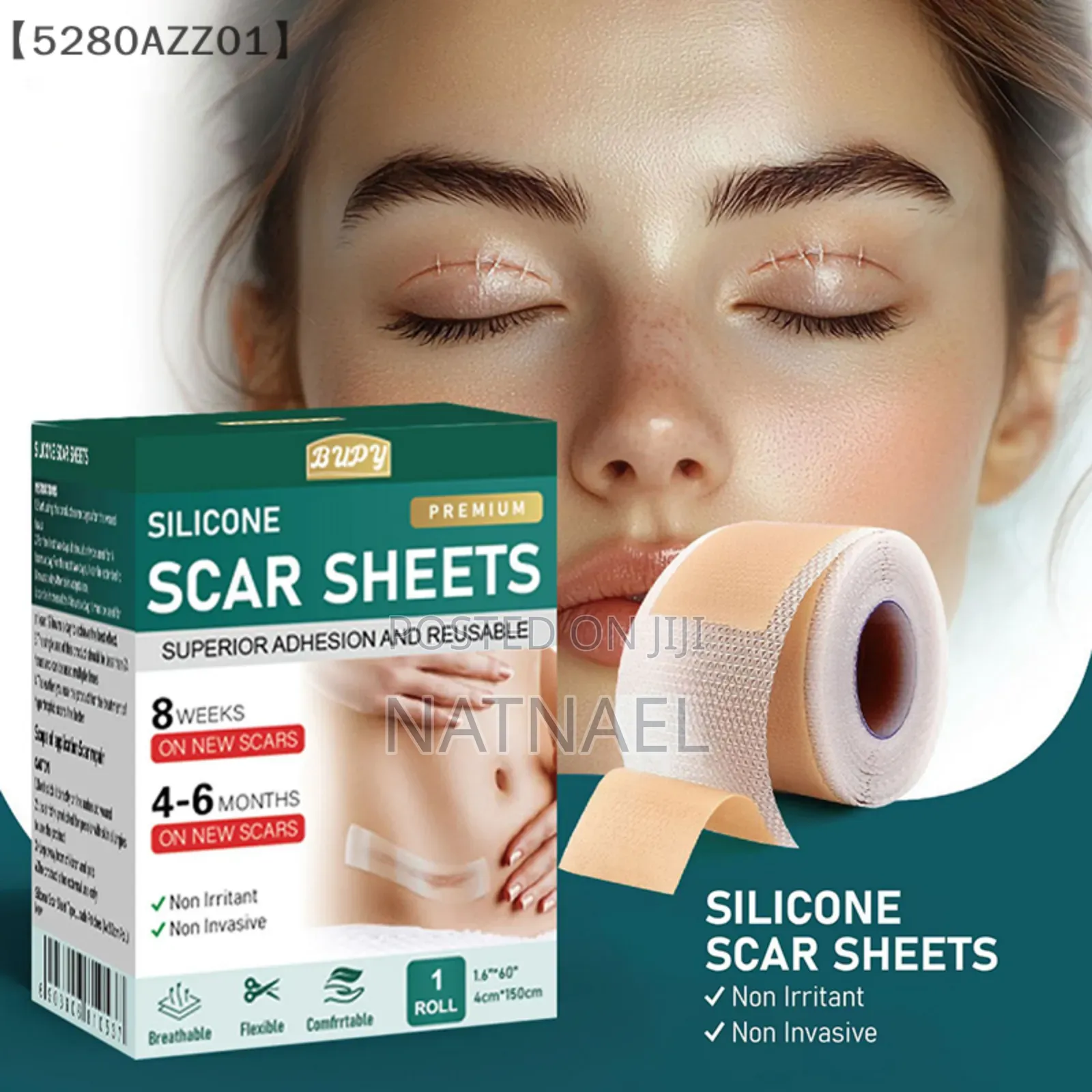 Scar Sheets Silicone