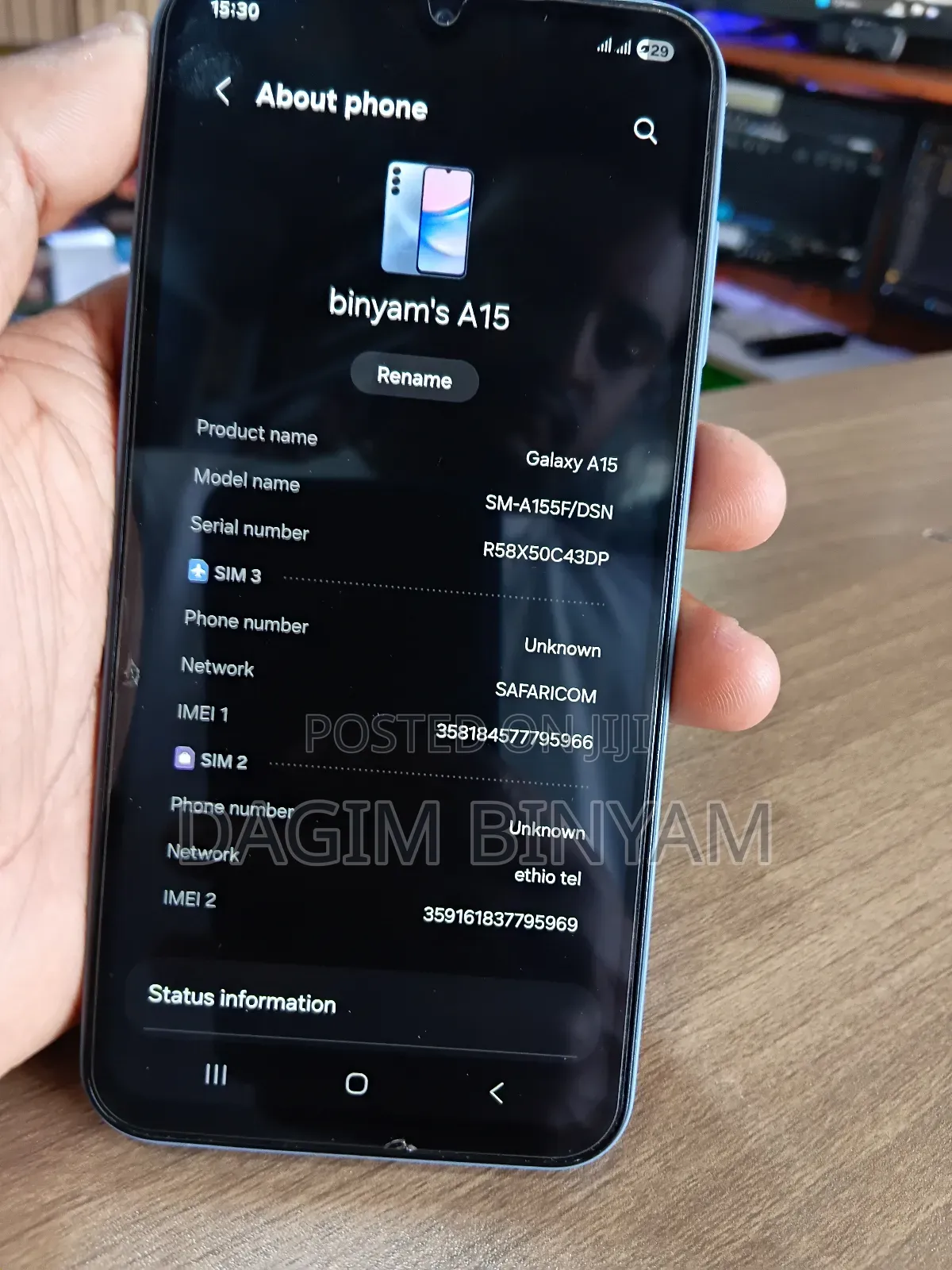 Samsung Galaxy A15 256 GB Blue