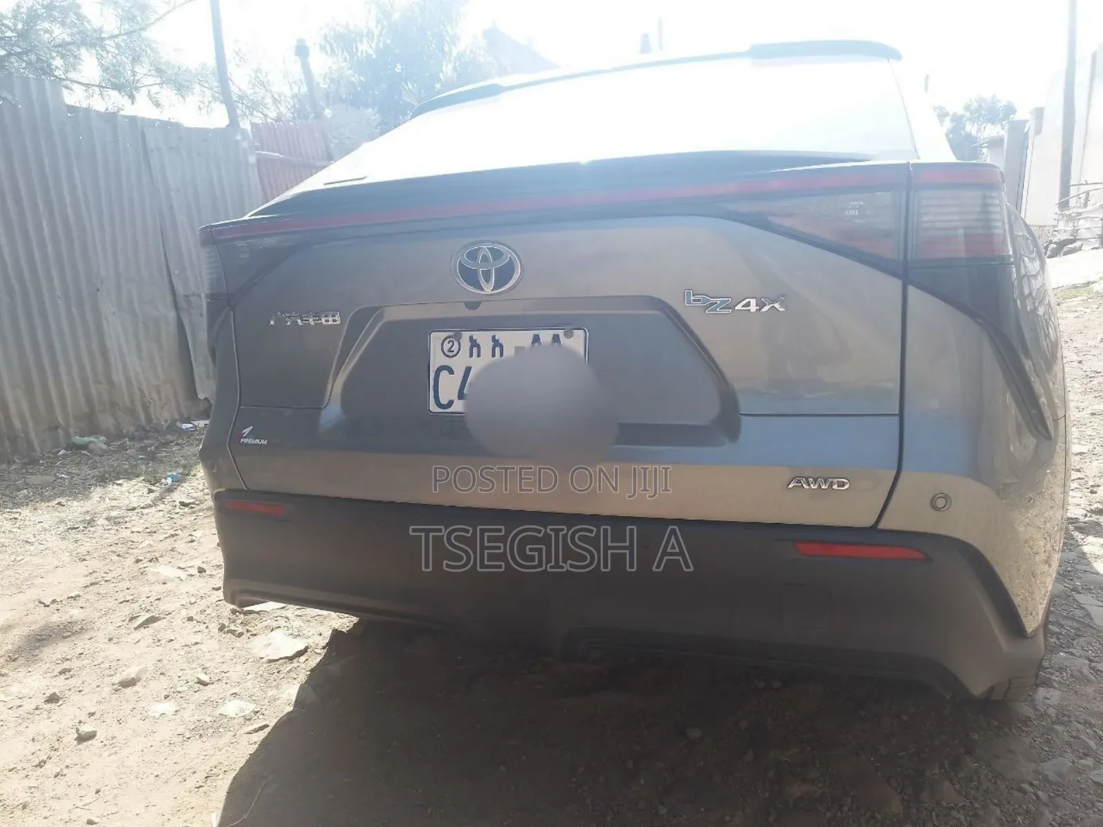 New Toyota bZ4X 2023 Gray