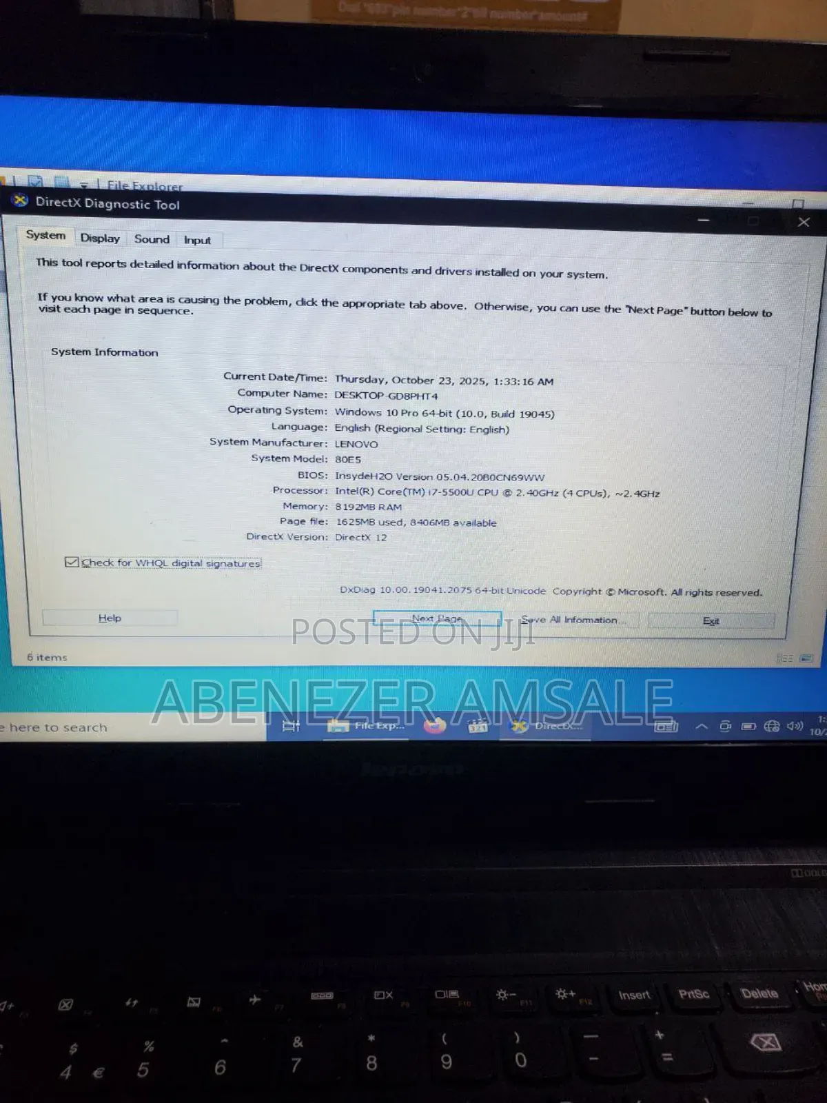 Laptop Lenovo ThinkPad Yoga 8GB Intel Core I7 HDD 1T