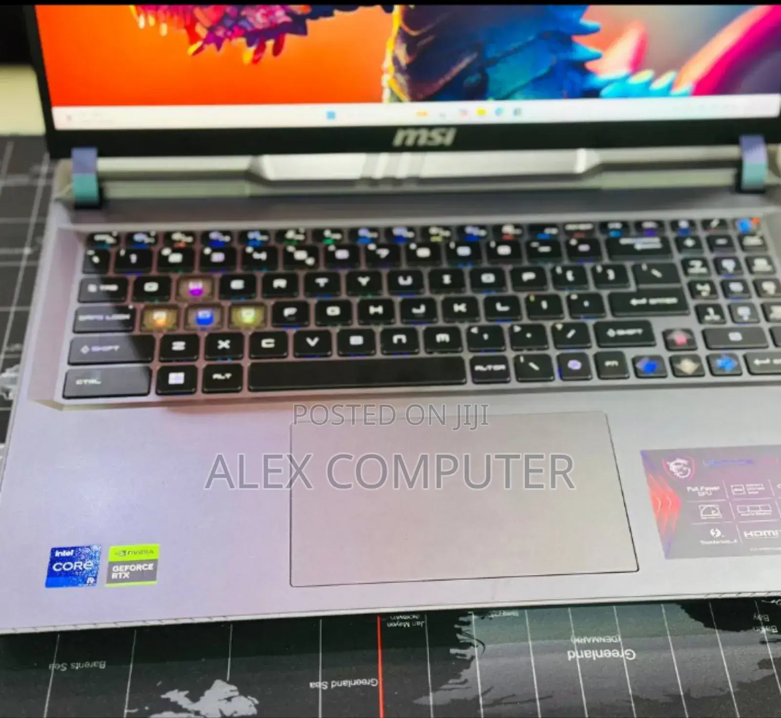 New Laptop MSI Vector 17 HX AI A2XWJG 16GB Intel Core I9 SSD 512GB