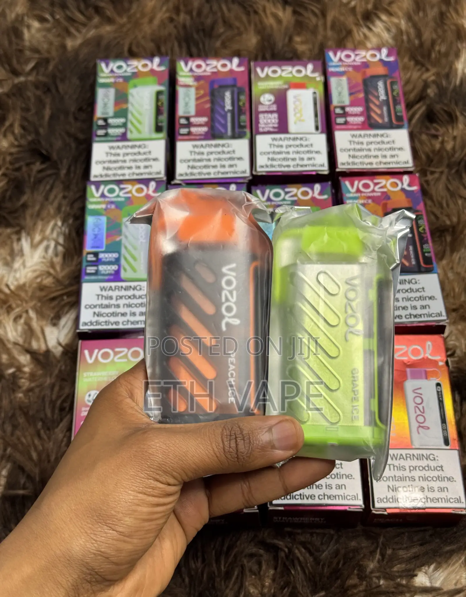 Peach, Grape, Strawberry Vape Users