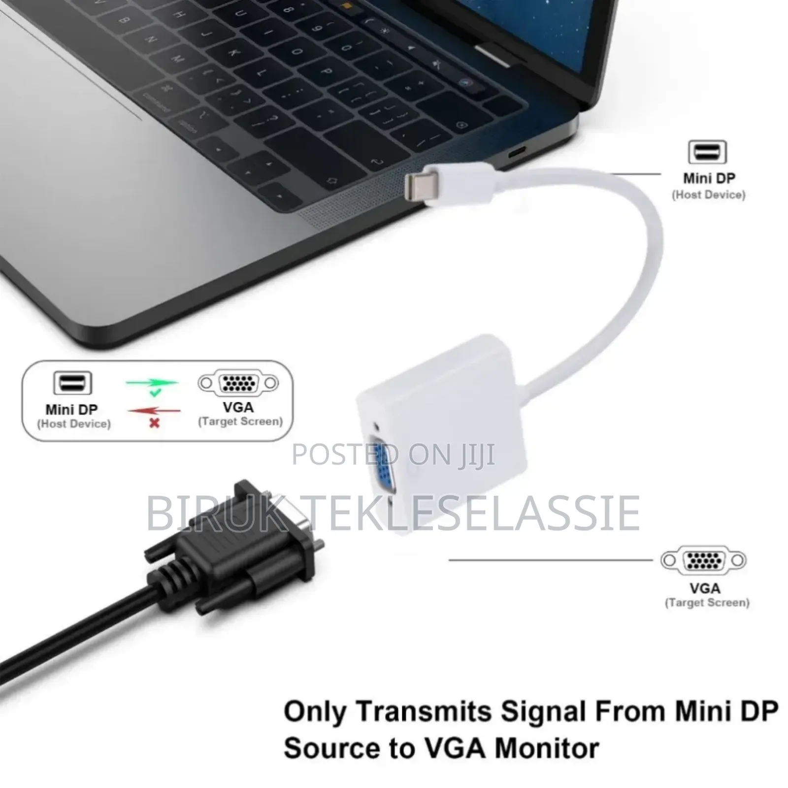 Mini Dp Display Port (Thunderbolt) to Vga Converter