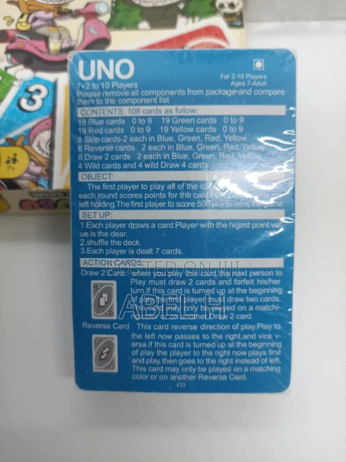 Uno Cards × Labubu | Board Game