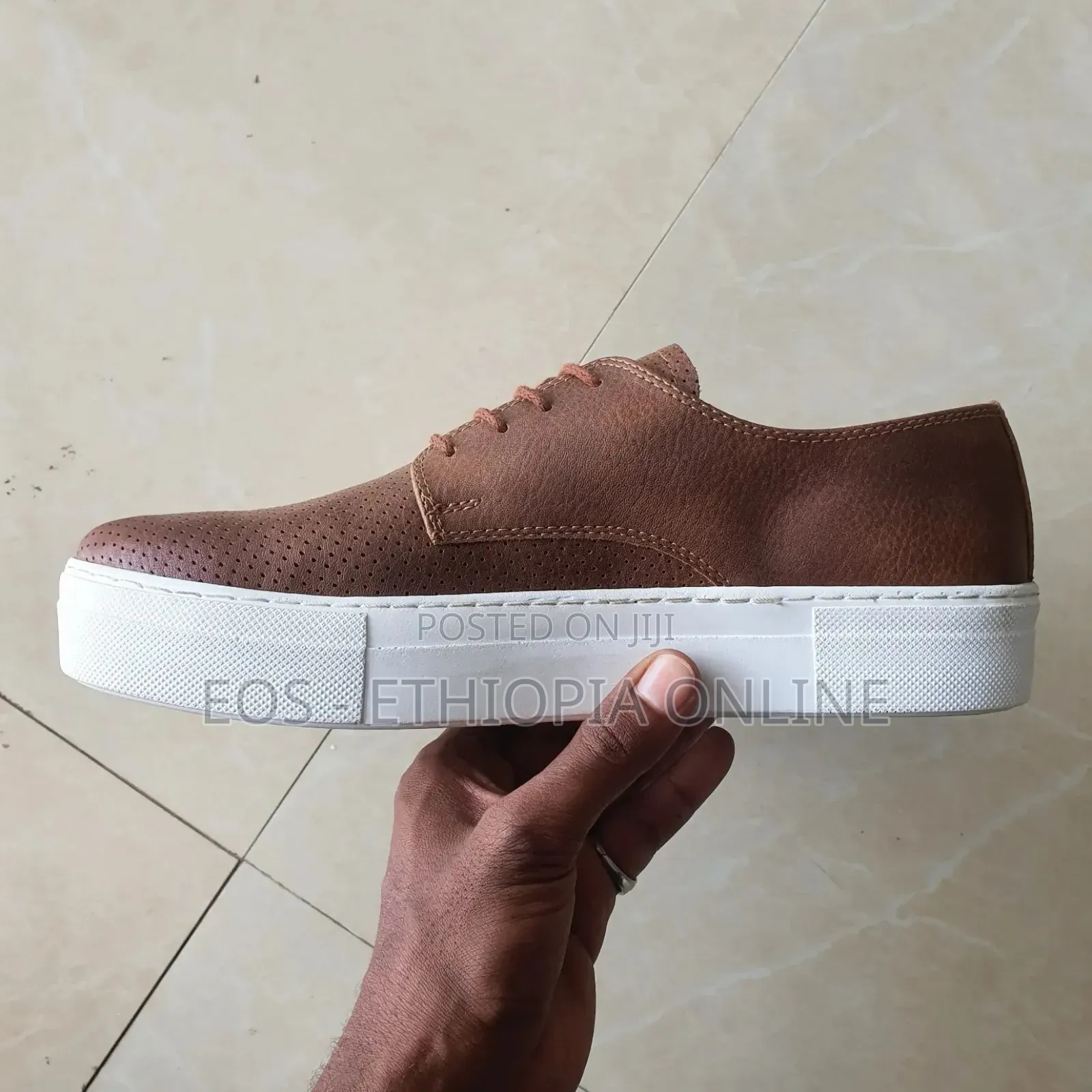 Derby Sneaker Hybrid Brown Casual Shoes [On Hand]