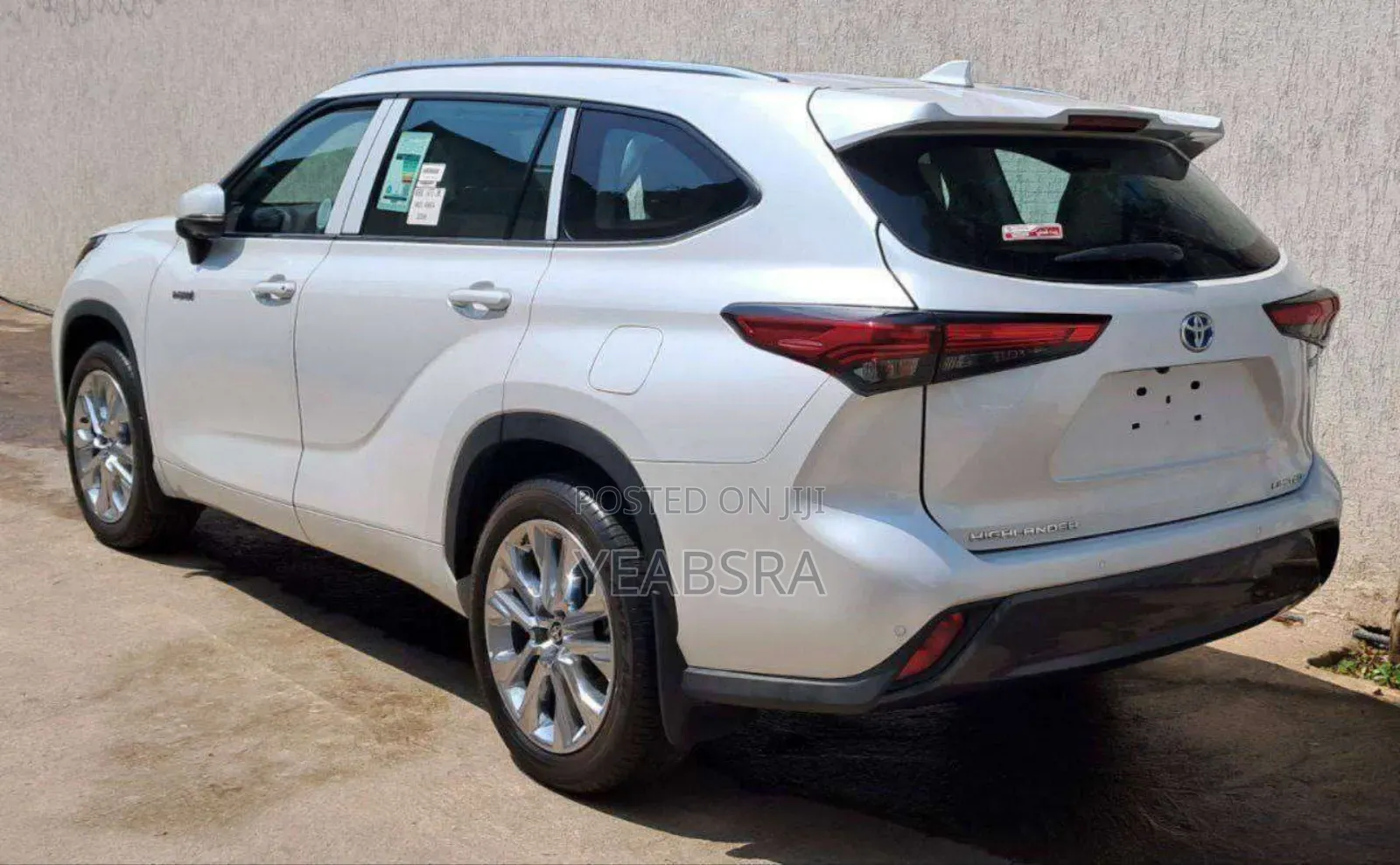 New Toyota Highlander 2023 White