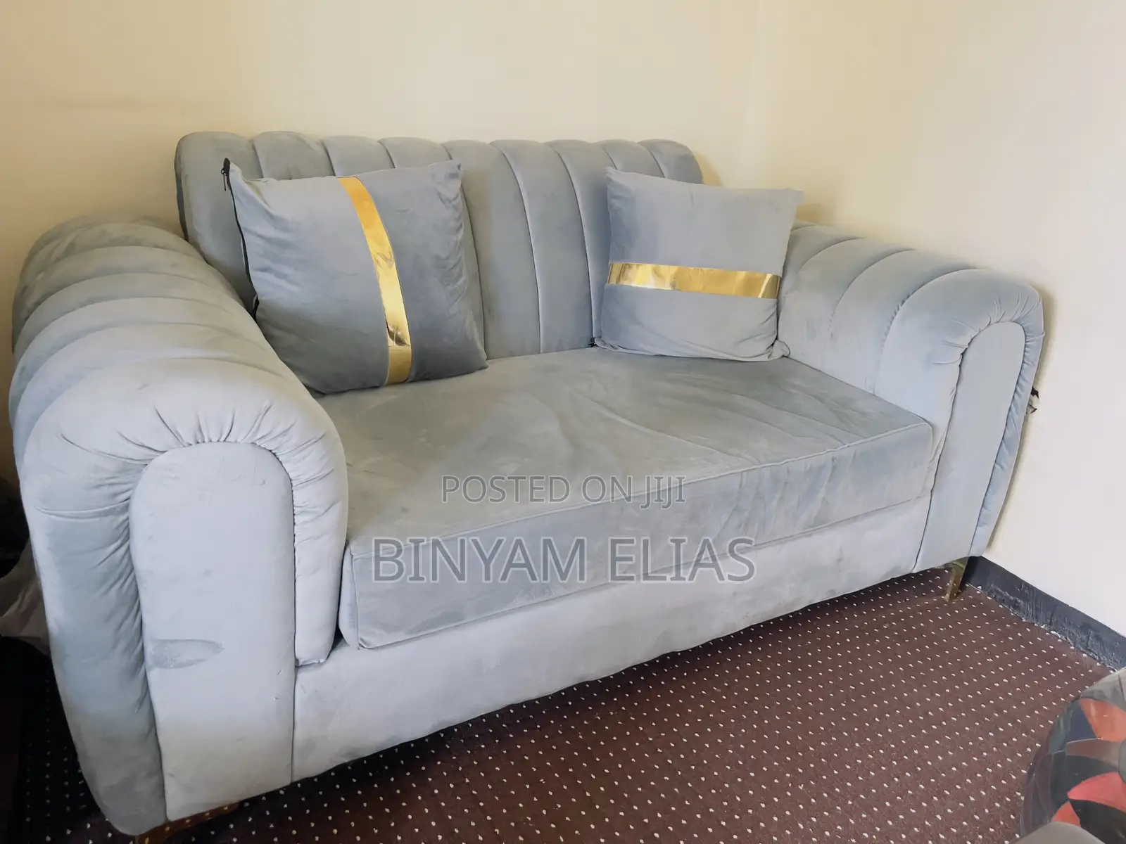 Light Blue Sofa