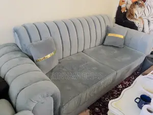 Photo - Light Blue Sofa