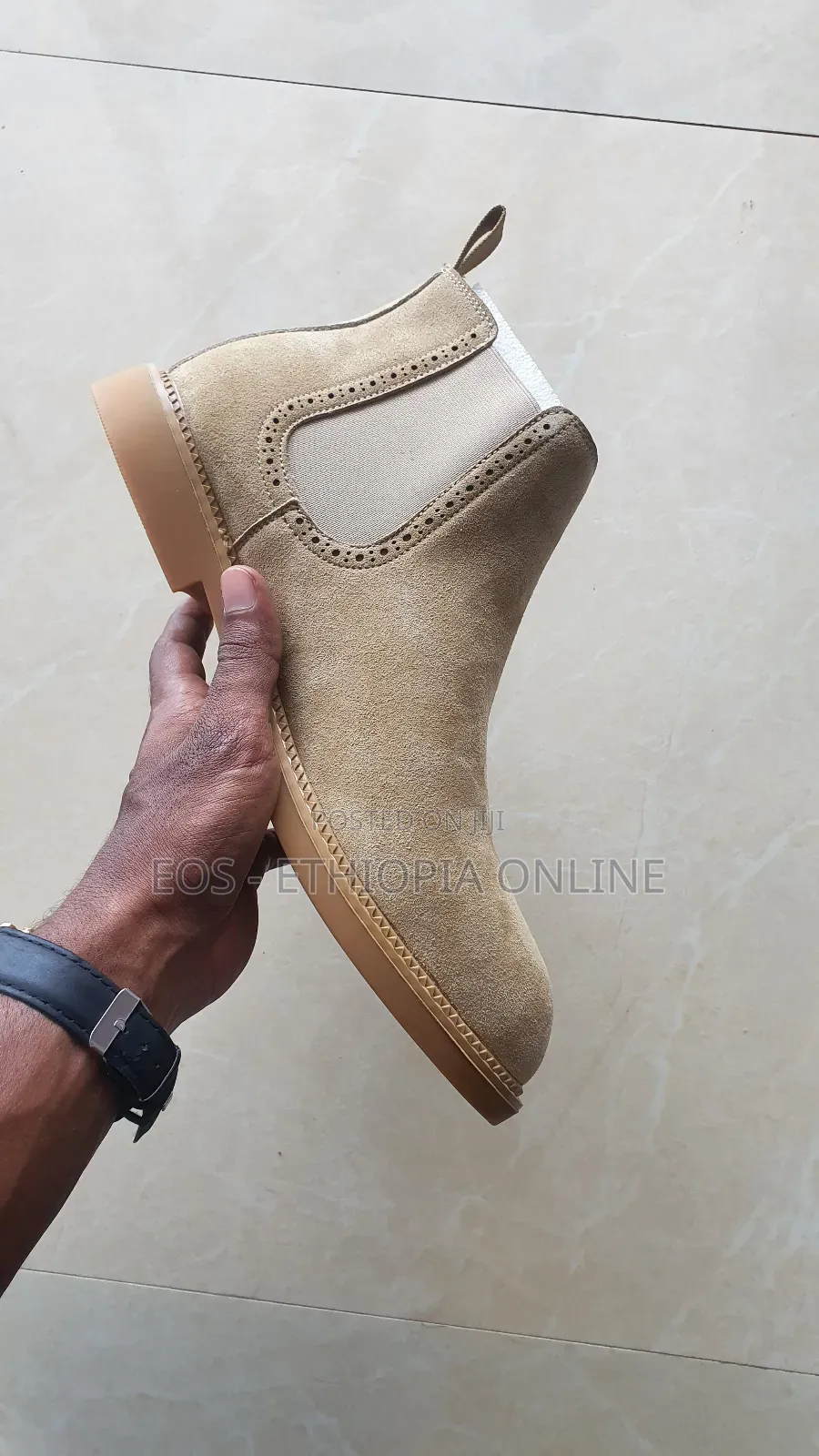 Light / Dark Brown Chelsea Boots [On Hand]