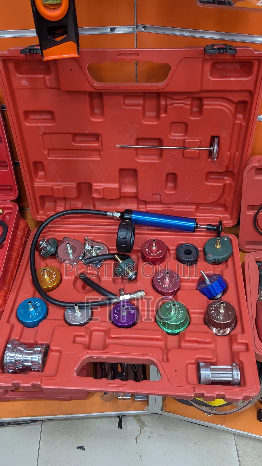 Radiator Cap Pressure Tester Kit