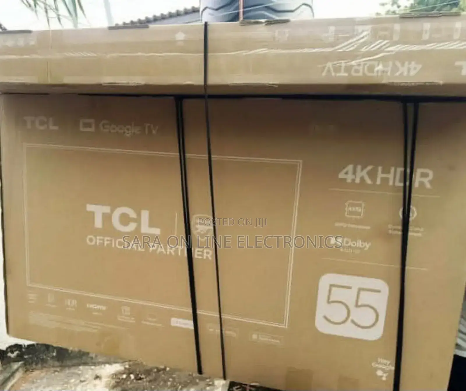 ** TCL 55" >>Google Uhd Tv<< Free Delivery 10year Warranty