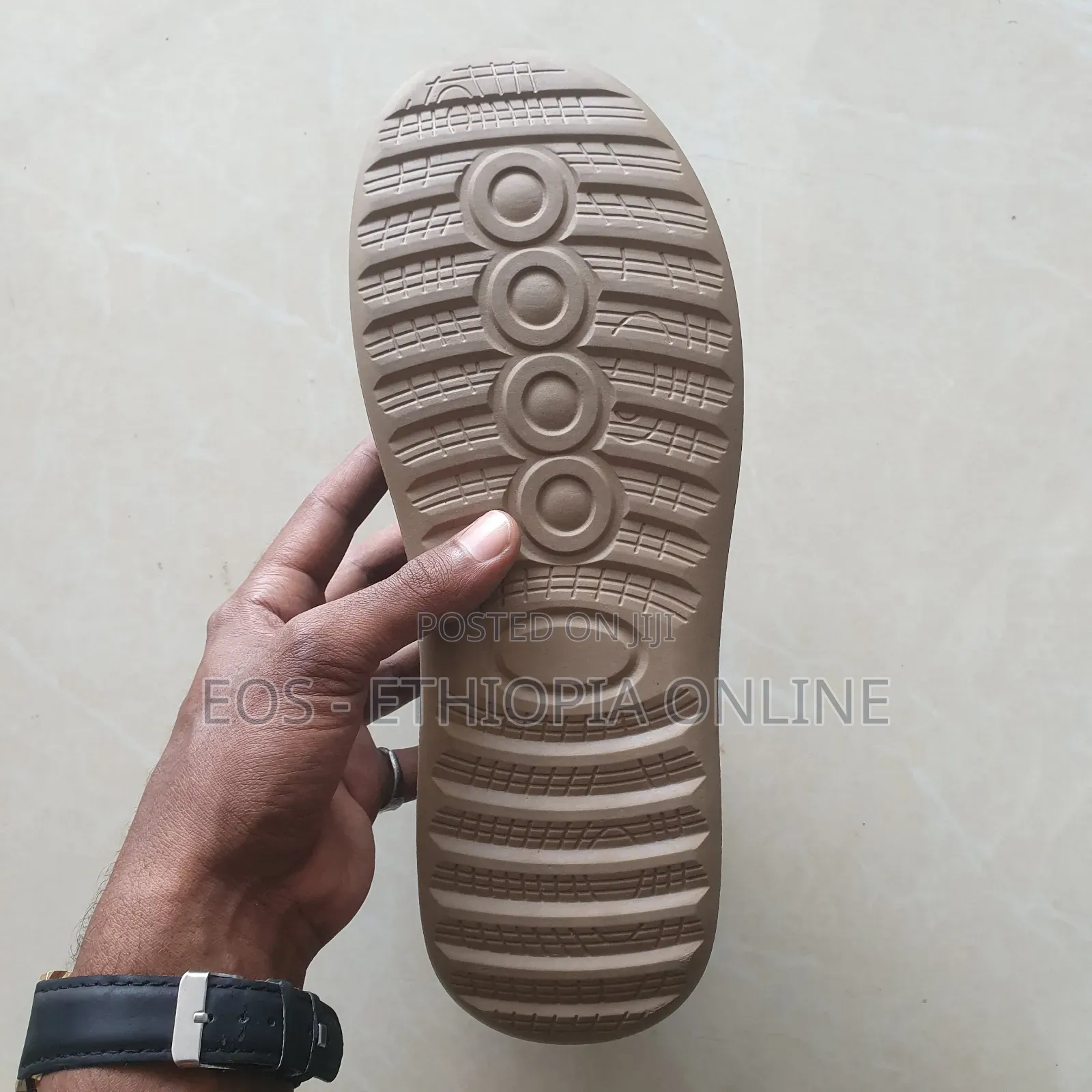 Casual Black With Brown Chunky Sole Shoes [On Hand]