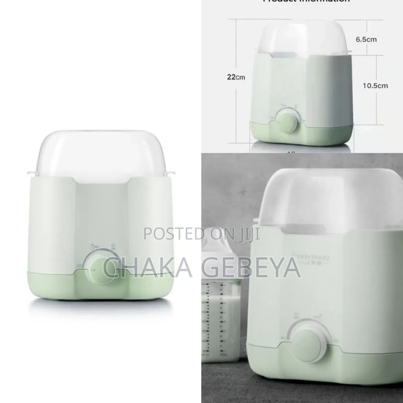  Warm, Sterilize Feed – All in One!
Designed for Busy Parents.