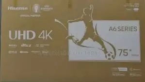 •Hisence 75" A6 Series Uhd Tv (New 2025) ◇◇Free Delivery