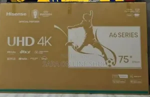 •Hisence 75" A6 Series Uhd Tv (New 2025) ◇◇Free Delivery