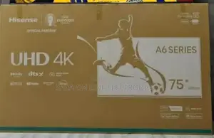 •Hisence 75" A6 Series Uhd Tv (New 2025) ◇◇Free Delivery