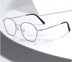 Photo - Metal Round Anti Blue Light Glasses