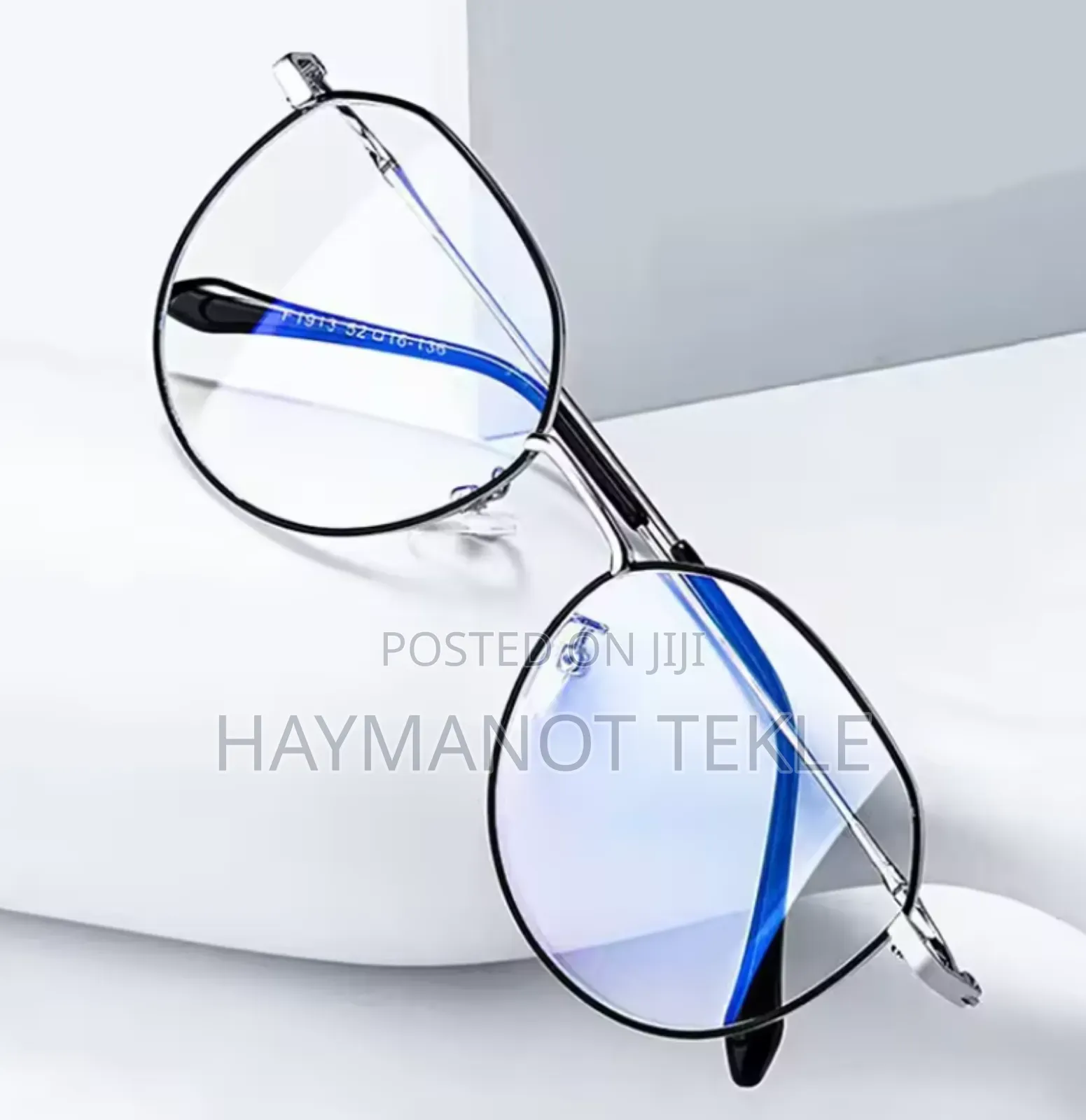 Metal Round Anti Blue Light Glasses
