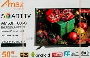 **Amaz 50" Smart Tv <<New 2025>> Free Delivery 10year Warranty