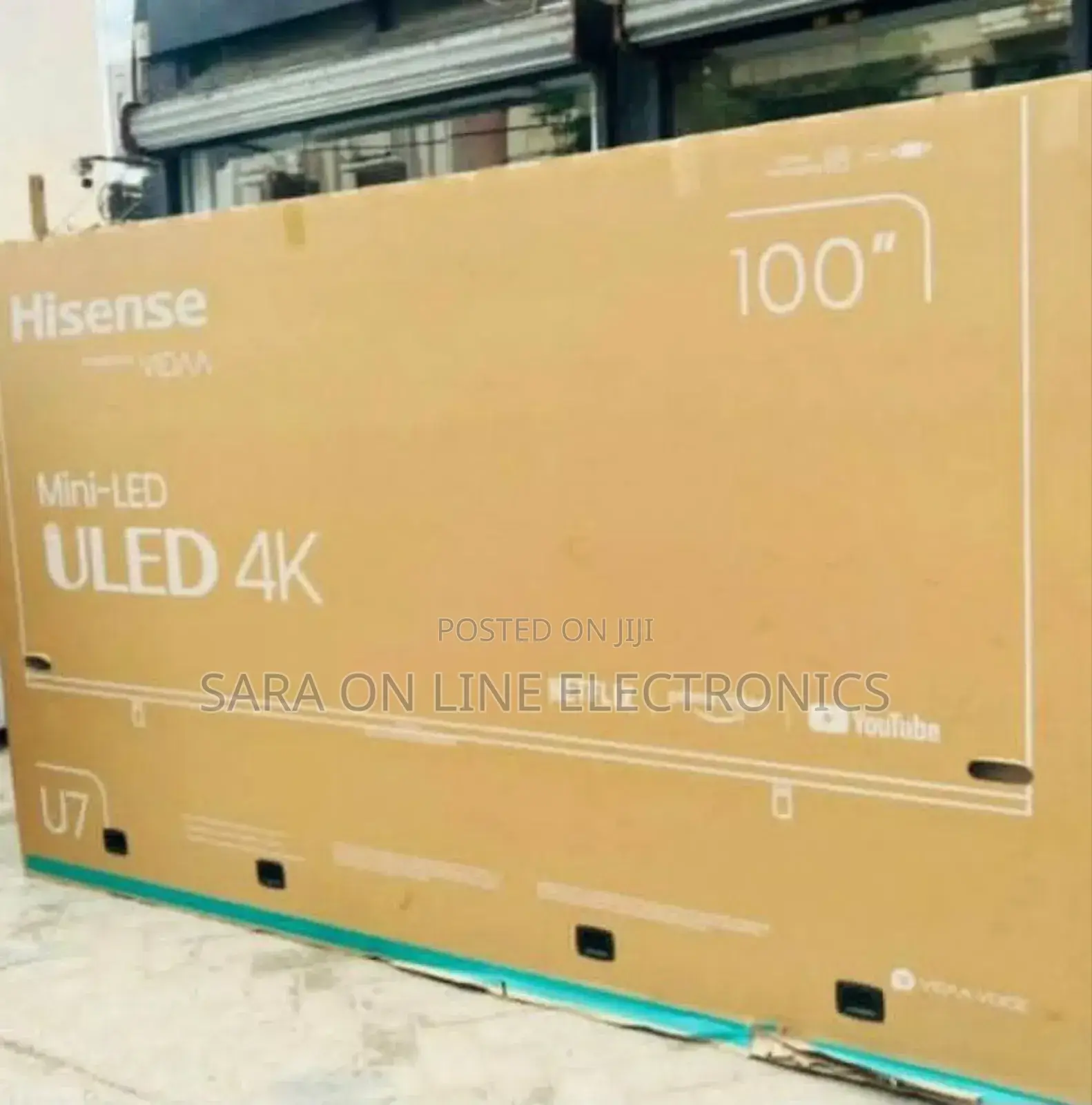 ◇◇Hisence 100" Mini -Led Uled Tv [Free Delivery]