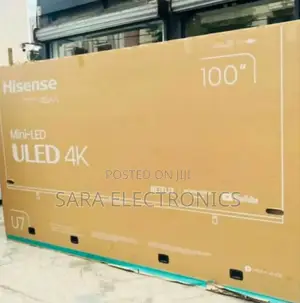 ◇◇Hisence 100" Mini -Led Uled Tv [Free Delivery]