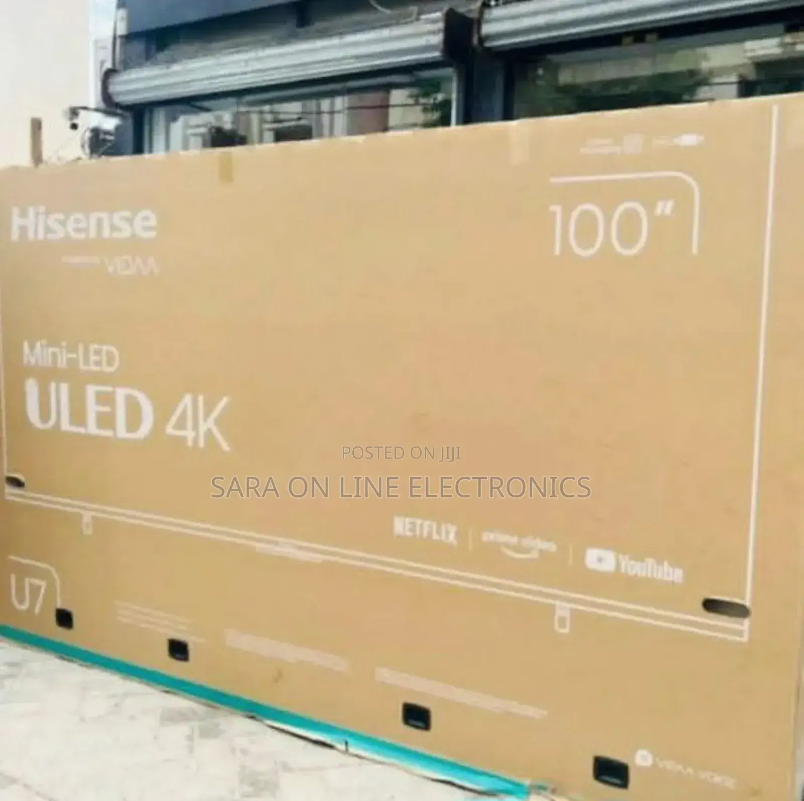 ◇◇Hisence 100" Mini -Led Uled Tv [Free Delivery]