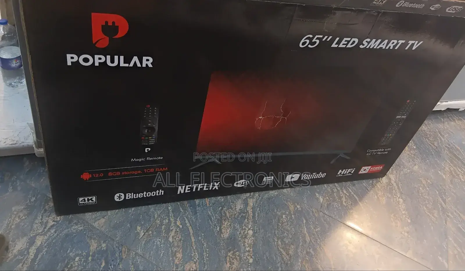 Popular 65"Wifi Smart Conect TV