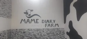 Shop Decor Texture Painting Interior Design for Shop