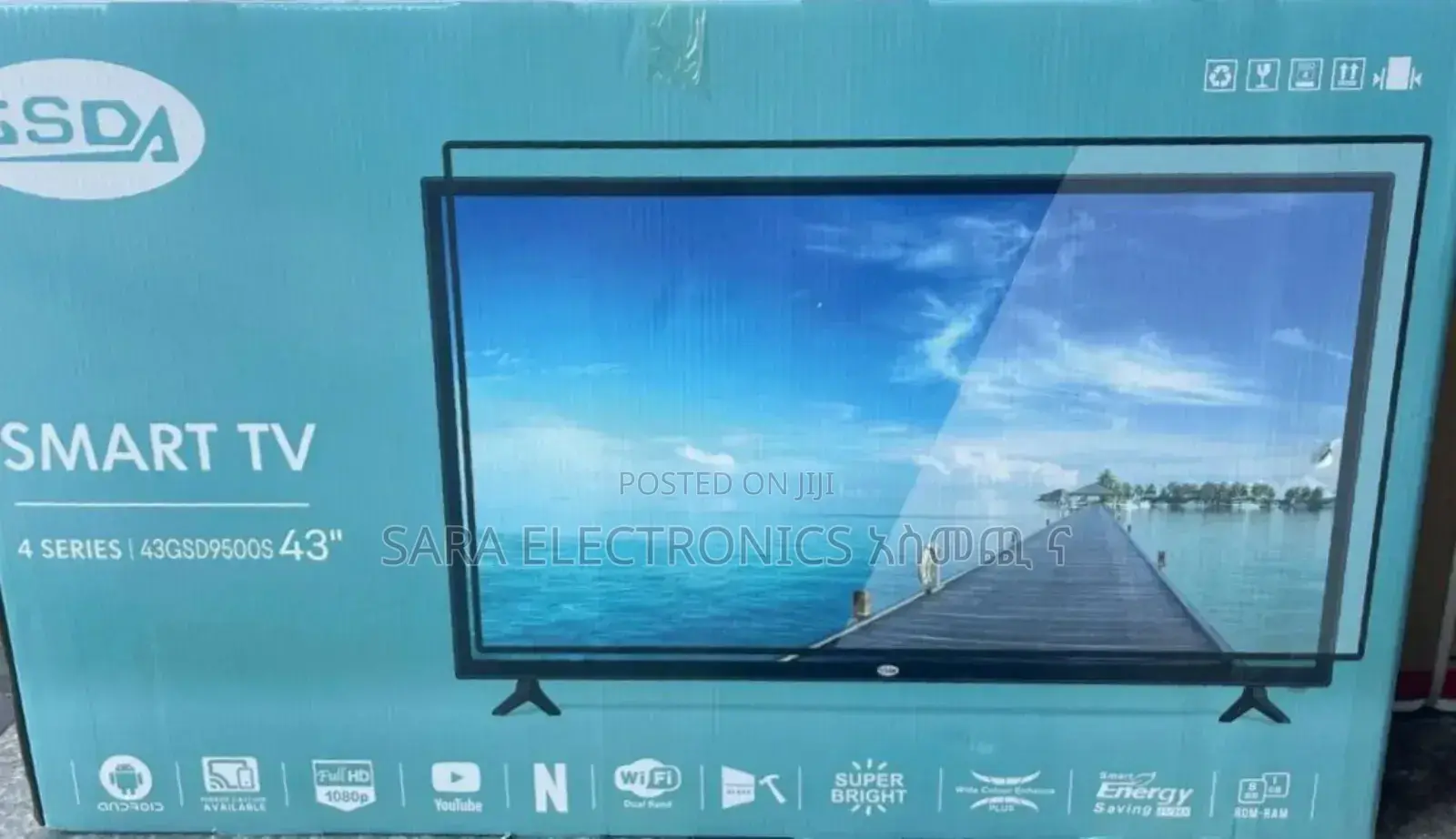 Gsda 43" 4 Series New 2026 Smart TV◈free Delivery ◈10_year Warranty