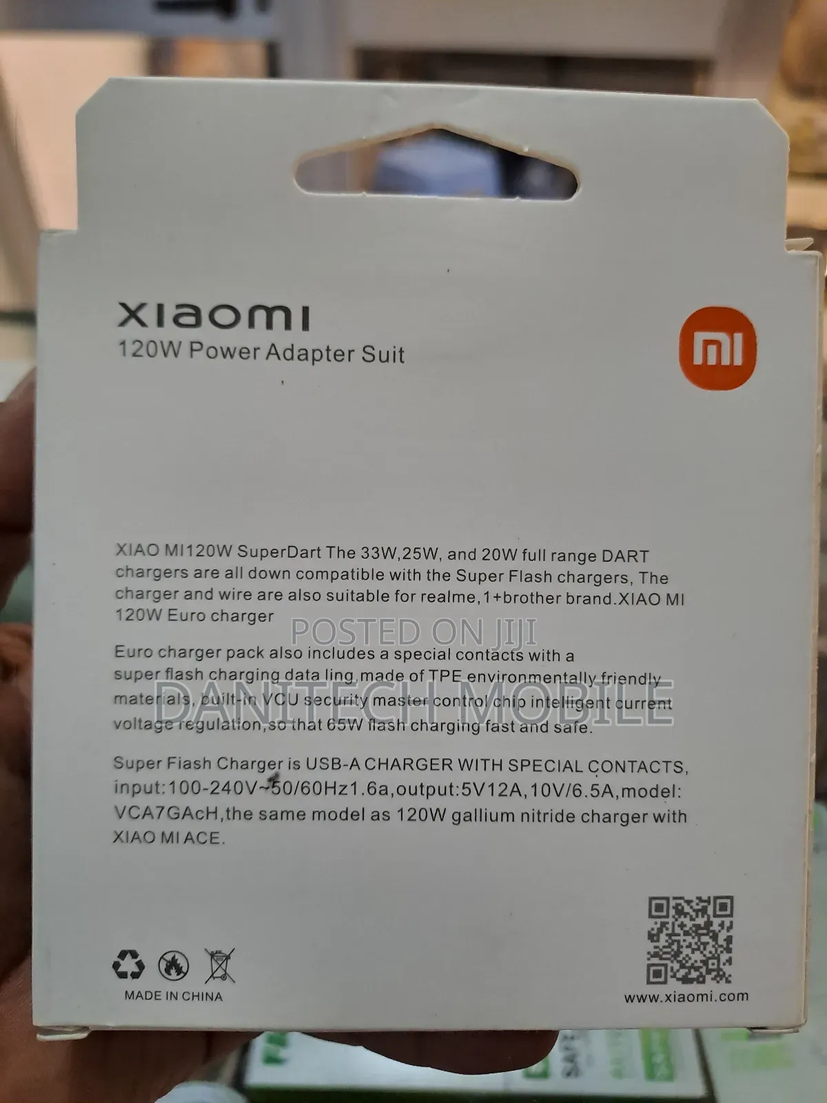 Xiaomi 120w Fast Charger