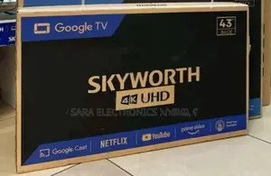 ■□ Sky Worth 43" Uhd Tv ☆New 2025☆ 10year Warranty **Free Delivery