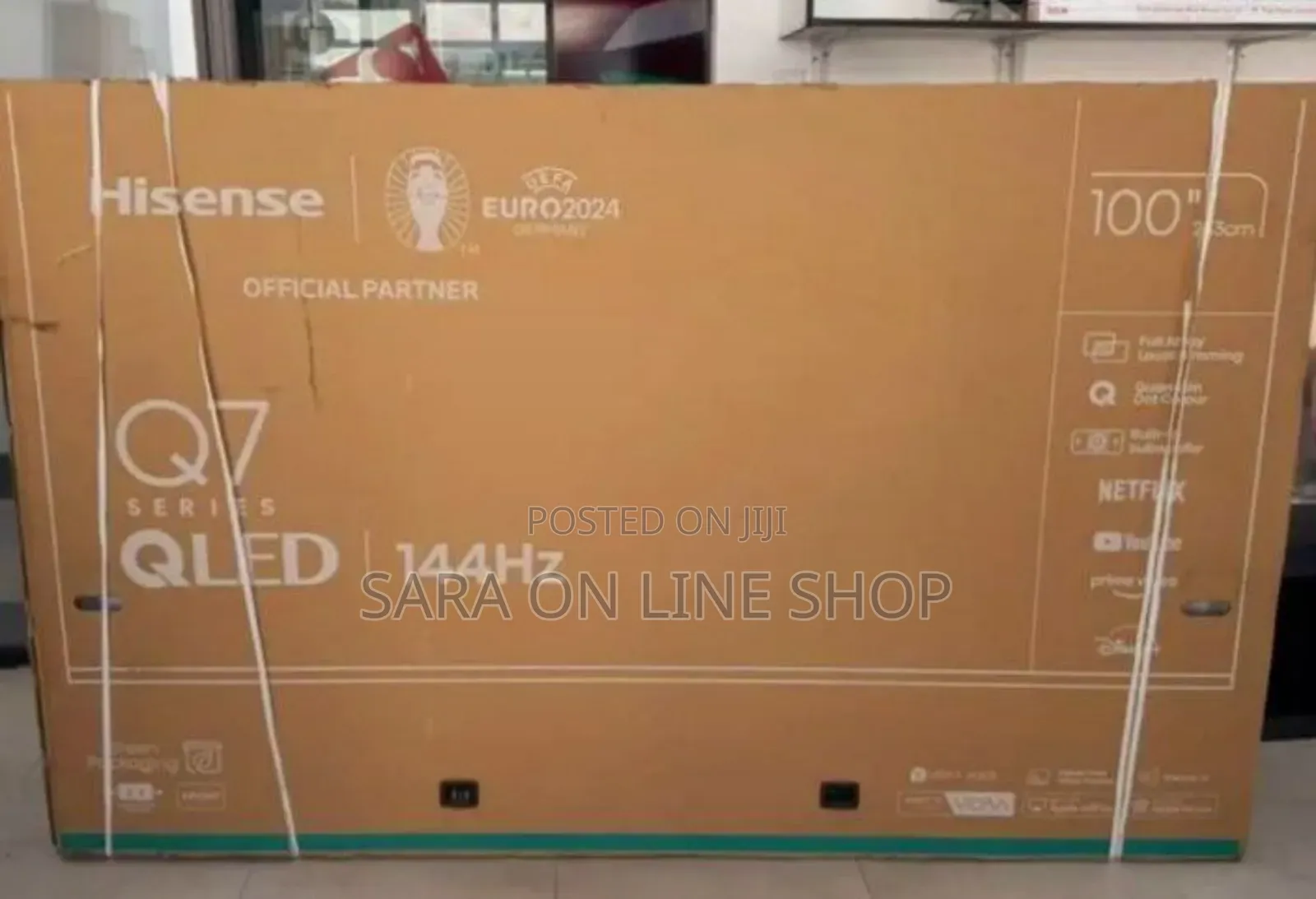 £*Hisence 100" Q7 Series Qled 14.4 Hz Tv 《New 2025》Free Delivery