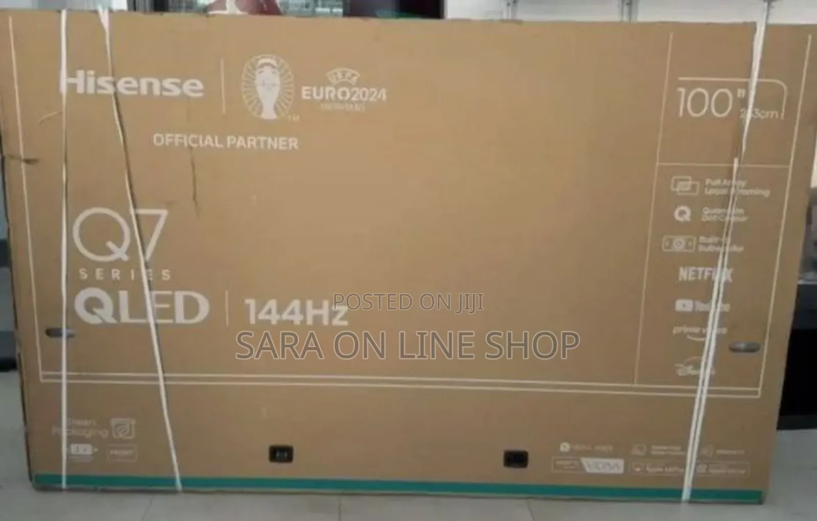 £*Hisence 100" Q7 Series Qled 14.4 Hz Tv 《New 2025》Free Delivery