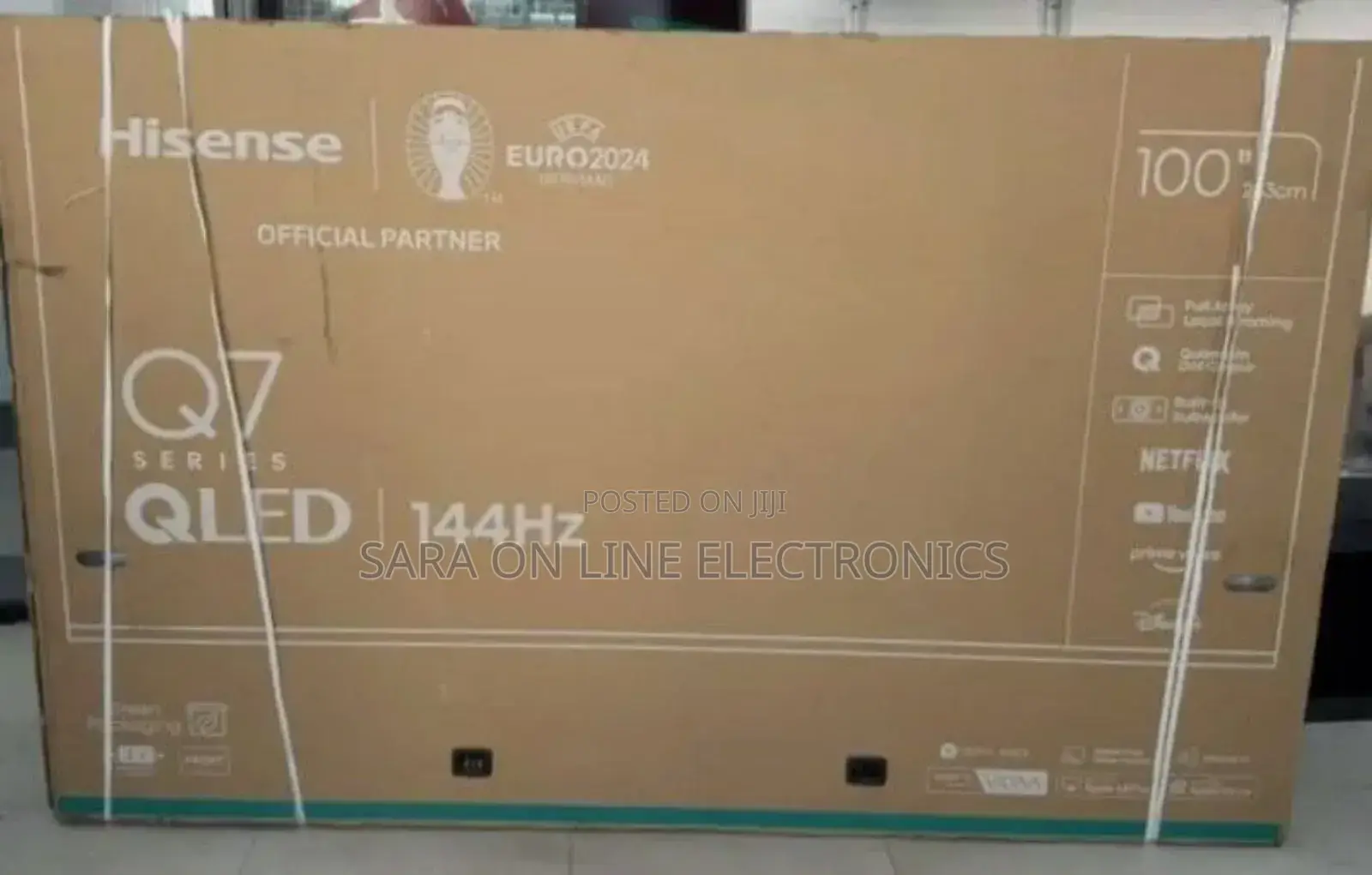 £*Hisence 100" Q7 Series Qled 14.4 Hz Tv 《New 2025》Free Delivery