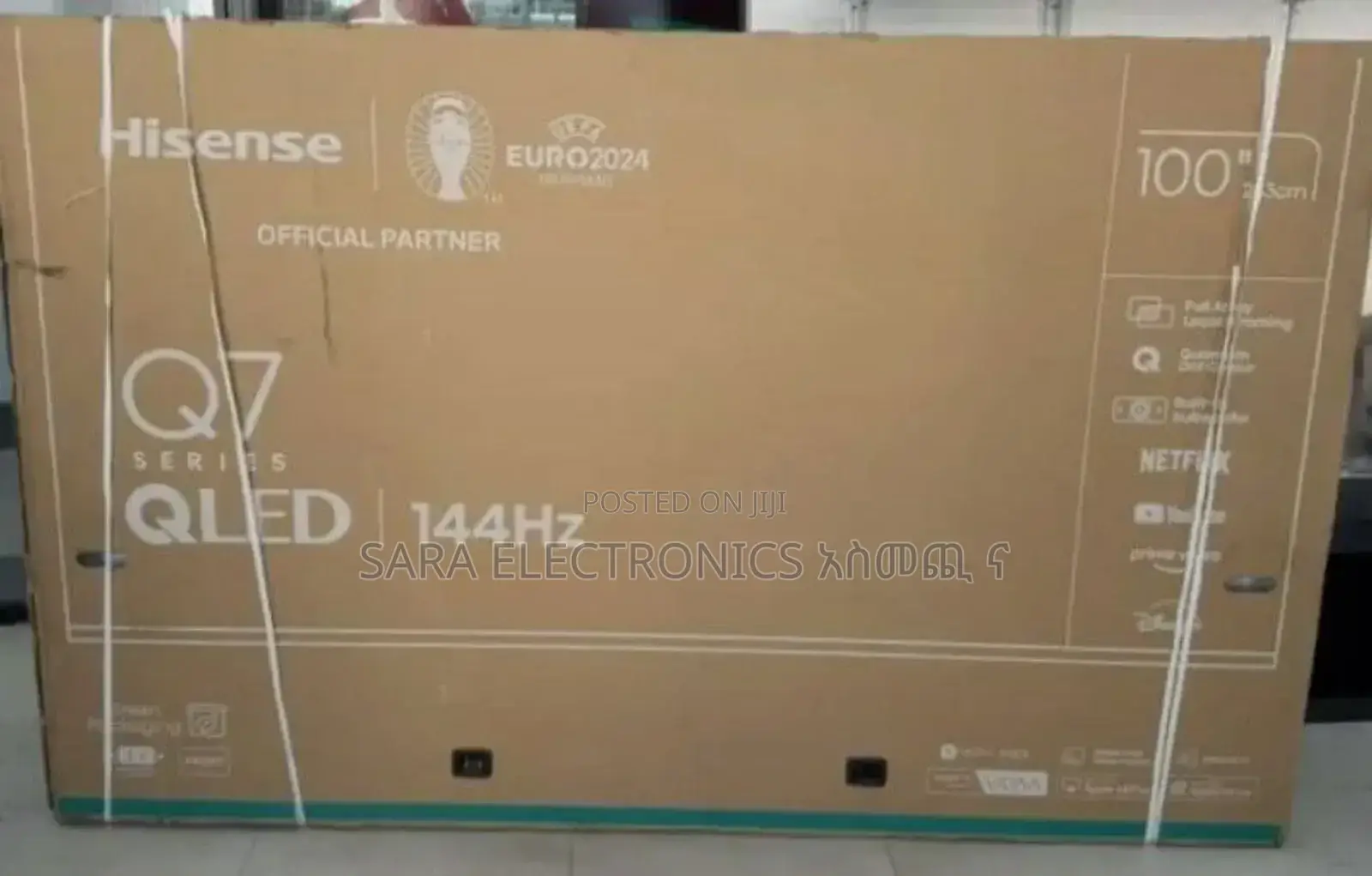 £*Hisence 100" Q7 Series Qled 14.4 Hz Tv 《New 2025》Free Delivery