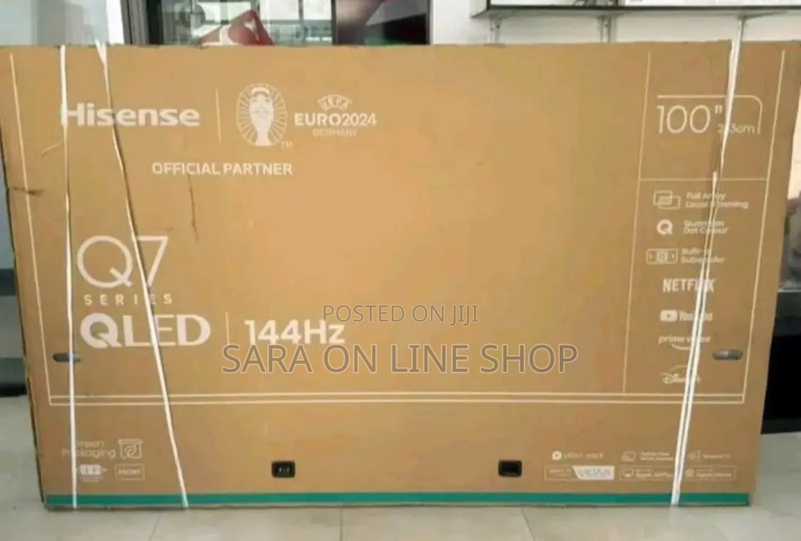 £*Hisence 100" Q7 Series Qled 14.4 Hz Tv 《New 2025》Free Delivery